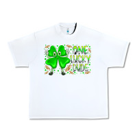 White one lucky dude Urban Heavy Tee - RacoonDesign