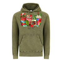 Vintage Olive strawberry coffee cups Vintage Hoodie - Zillion Design Studio