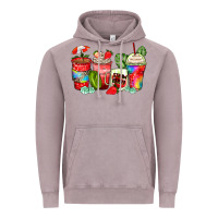 Strawberry Coffee Cups Vintage Hoodie | Teevron