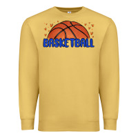 Antique Gold basketball Premium Sweatshirt - MaliasSmallBusiness