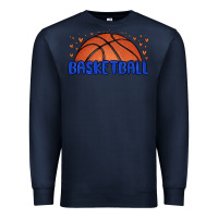 Navy basketball Premium Sweatshirt - MaliasSmallBusiness
