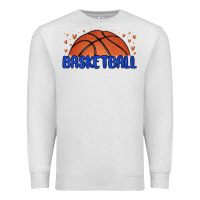 Oatmeal Heather basketball Premium Sweatshirt - MaliasSmallBusiness