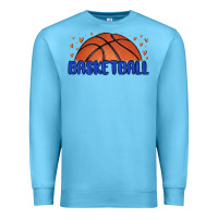 Ocean Blue basketball Premium Sweatshirt - MaliasSmallBusiness
