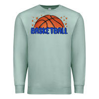Seafoam basketball Premium Sweatshirt - MaliasSmallBusiness