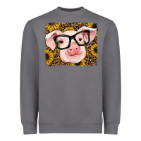 Storm sunflowers pig Heavyweight Sweatshirt - RanaPortraitStore