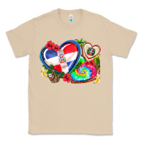 Mushroom western leopard  dominican republic  hearts Classic Tee - AdoDesignShop