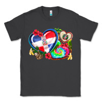 Smoke western leopard  dominican republic  hearts Classic Tee - AdoDesignShop