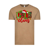Vintage Coffee christmas lele claus Vintage Tee - FaDigitalArtStudio