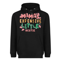 Black mamas expensive little bestie Heavyweight Hoodie - MaliasSmallBusiness
