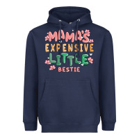 Mamas Expensive Little Bestie Heavyweight Hoodie | Teevron