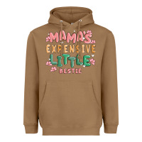 Toasted Coconut mamas expensive little bestie Heavyweight Hoodie - MaliasSmallBusiness