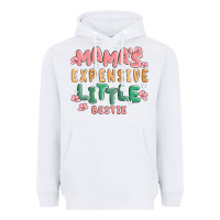 White mamas expensive little bestie Heavyweight Hoodie - MaliasSmallBusiness