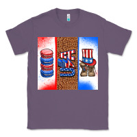 Lavender usa macaroon and boots Classic Tee - AdoDesignShop