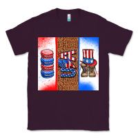 Plum usa macaroon and boots Classic Tee - AdoDesignShop
