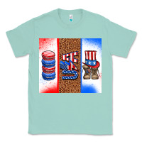 Seafoam usa macaroon and boots Classic Tee - AdoDesignShop
