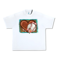 White western leopard baseball heart Urban Heavy Tee - HRA Design Shop