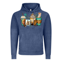Vintage Denim jesus coffee cups Vintage Hoodie - Zillion Design Studio