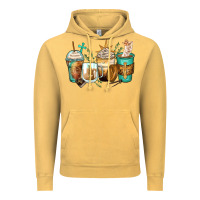 Vintage Mustard jesus coffee cups Vintage Hoodie - Zillion Design Studio
