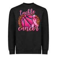 Black tackle cancer basketball Heavyweight Sweatshirt - texasbilliewilder