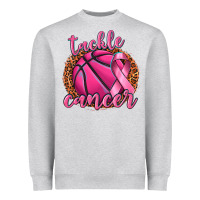 Tackle Cancer Basketball Heavyweight Sweatshirt | Teevron