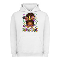 Pigment Lunar Rock mardi gras principal afro messy bun Urban Hoodie - texasbilliewilder