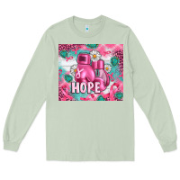Matcha Breast Cancer Boxing Gloves Long Sleeve Tee - Artiststas