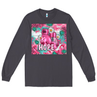 Smoke Breast Cancer Boxing Gloves Long Sleeve Tee - Artiststas