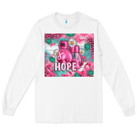 White Breast Cancer Boxing Gloves Long Sleeve Tee - Artiststas