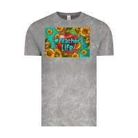 Teacher Life Skinny Metal Can Holder Vintage Tee | Teevron