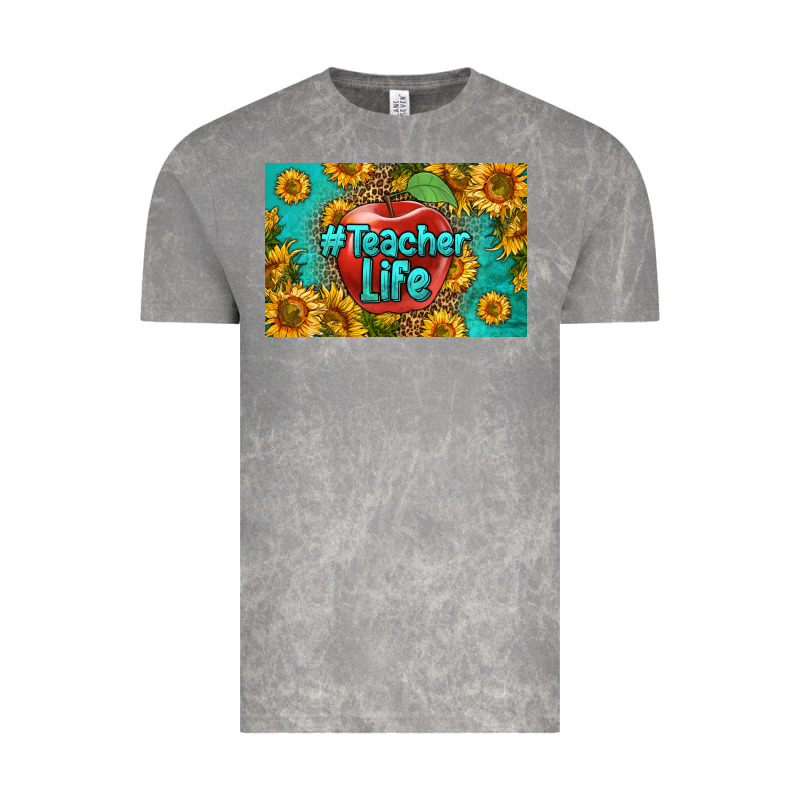 Teacher Life Skinny Metal Can Holder Vintage Tee by HRA Design Shop | Teevron