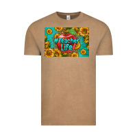 Vintage Coffee teacher life skinny metal can holder Vintage Tee - HRA Design Shop