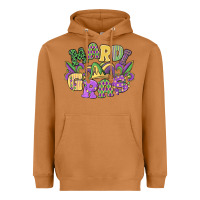 Meerkat mardi gras Heavyweight Hoodie - MaliasSmallBusiness