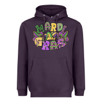 Plum mardi gras Heavyweight Hoodie - MaliasSmallBusiness