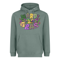 Sage mardi gras Heavyweight Hoodie - MaliasSmallBusiness