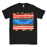 Black usa camouflage american flag Classic Tee - AdoDesignShop