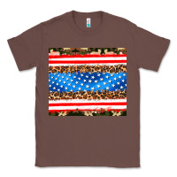 Chestnut usa camouflage american flag Classic Tee - AdoDesignShop