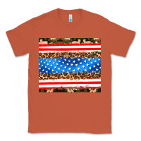 Copper usa camouflage american flag Classic Tee - AdoDesignShop