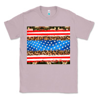 Lilac usa camouflage american flag Classic Tee - AdoDesignShop