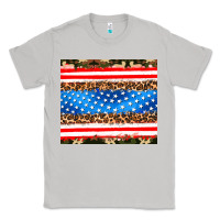 Moon Dust usa camouflage american flag Classic Tee - AdoDesignShop