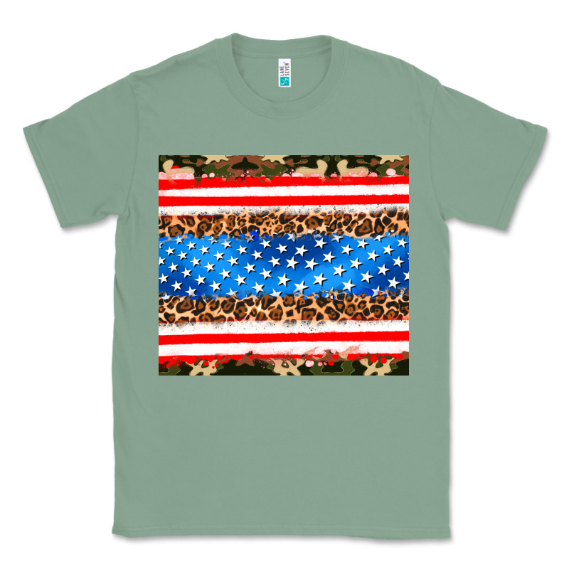 Usa Camouflage American Flag Classic Tee by AdoDesignShop | Teevron