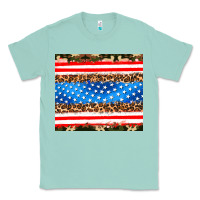 Seafoam usa camouflage american flag Classic Tee - AdoDesignShop