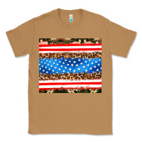Toasted Coconut usa camouflage american flag Classic Tee - AdoDesignShop