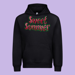 Sweet Summer Watermelon Urban Hoodie Designed By Nancycooperartshop