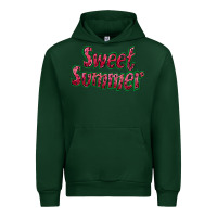 Forest Green sweet summer watermelon Urban Hoodie - NancyCooperArtShop