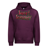 Mauve Wine sweet summer watermelon Urban Hoodie - NancyCooperArtShop