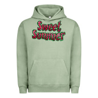 Pigment Oil Green sweet summer watermelon Urban Hoodie - NancyCooperArtShop