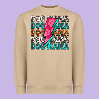 Dog Mama Heavyweight Sweatshirt Designed By Zillion Design Studio