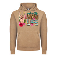 Vintage Coffee rockin the mom life mothers day Vintage Hoodie - texasbilliewilder