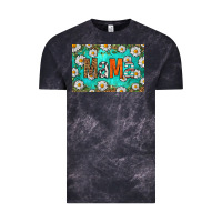 Cloud Black western daisy mama skinny metal can holder Vintage Tee - HRA Design Shop