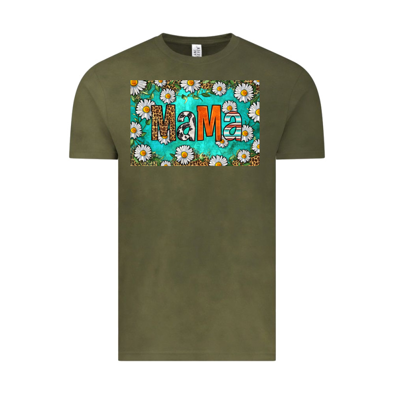 Western Daisy Mama Skinny Metal Can Holder Vintage Tee by HRA Design Shop | Teevron